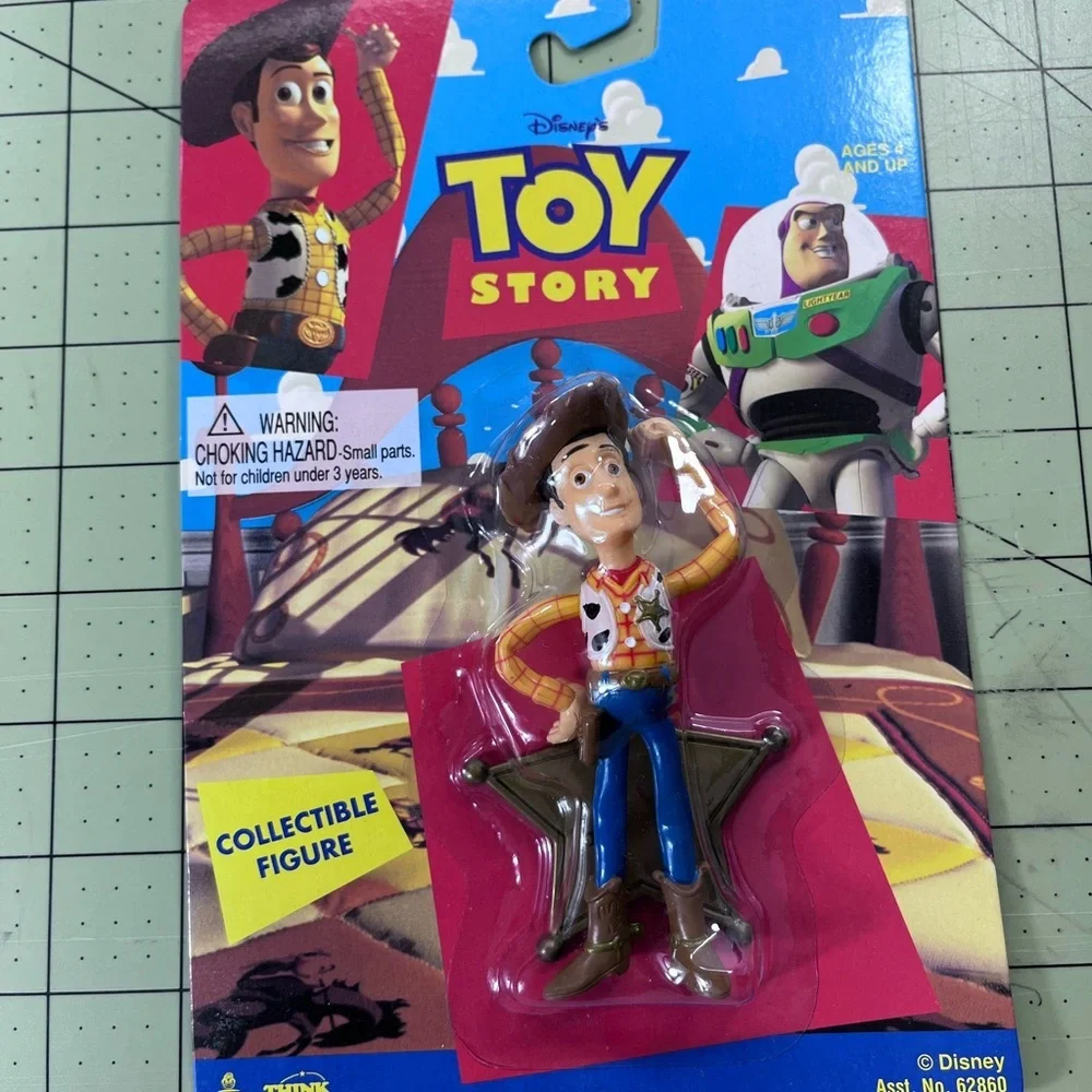 1995 Woody Collectible Figure Toy‎ Story Disney Thinkway Toys